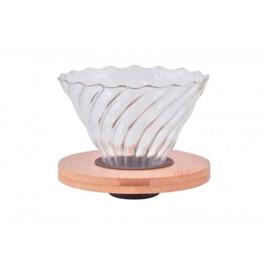 Coffee Dripper Γυάλινο Belogia cdgw 750401 1-2 φλιτζάνια